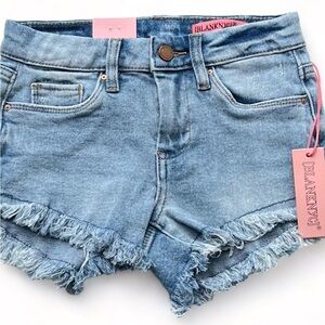 Blank NYC Raw Hem The Mini Lenox High Rise Shorts NWT